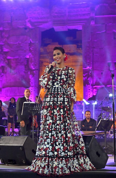 Sherine Abdel Wahab at Baalbeck Festival